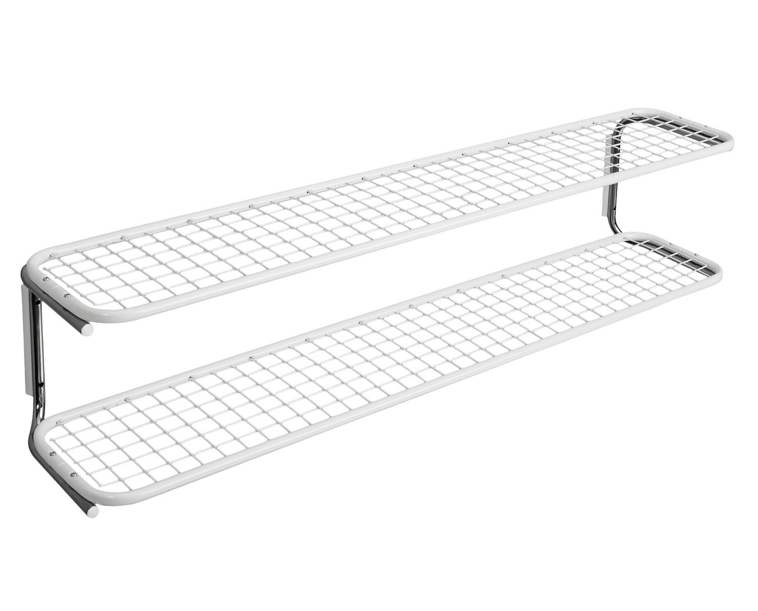 Essem-Classic-Skohylla-Dubbel-Vit-Krom-120CM