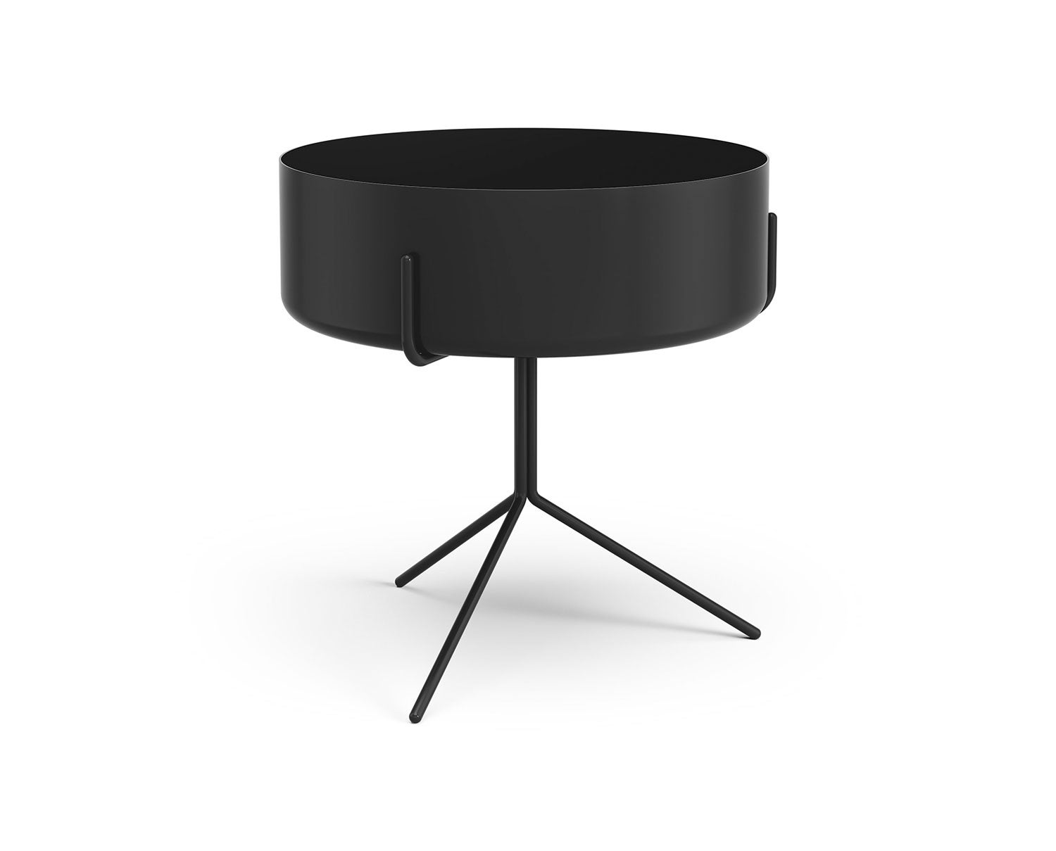 Drum-Planteringskruka-H36-SH13-Svart