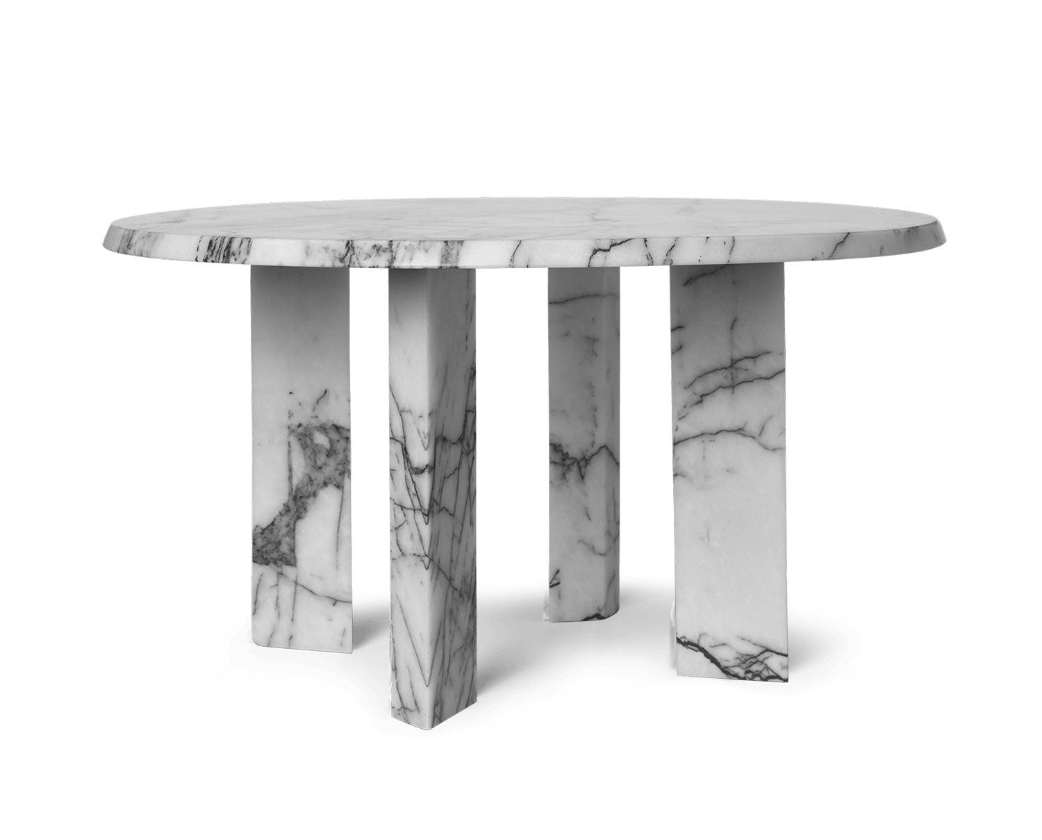 Ferm-Living-Taula-Coffee-Table-White-Charcoal