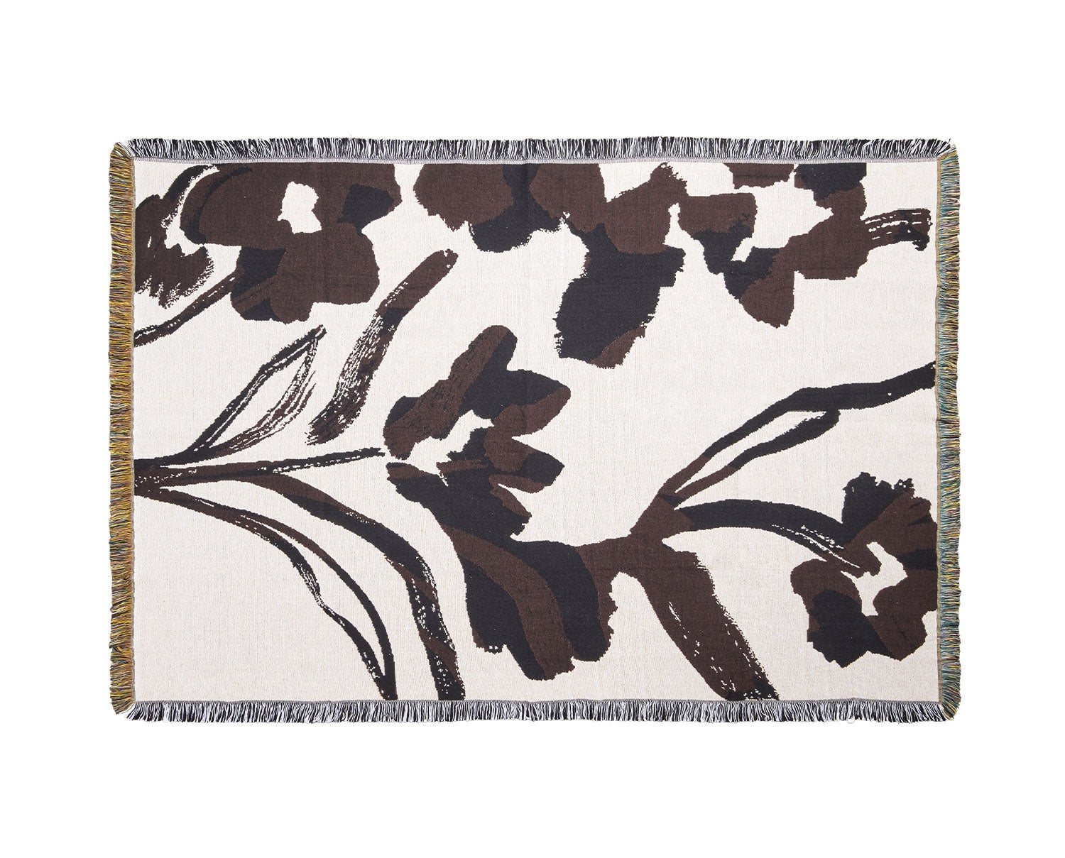 Cilla Tapestry Plaid i farven Off-White/Dark Grape