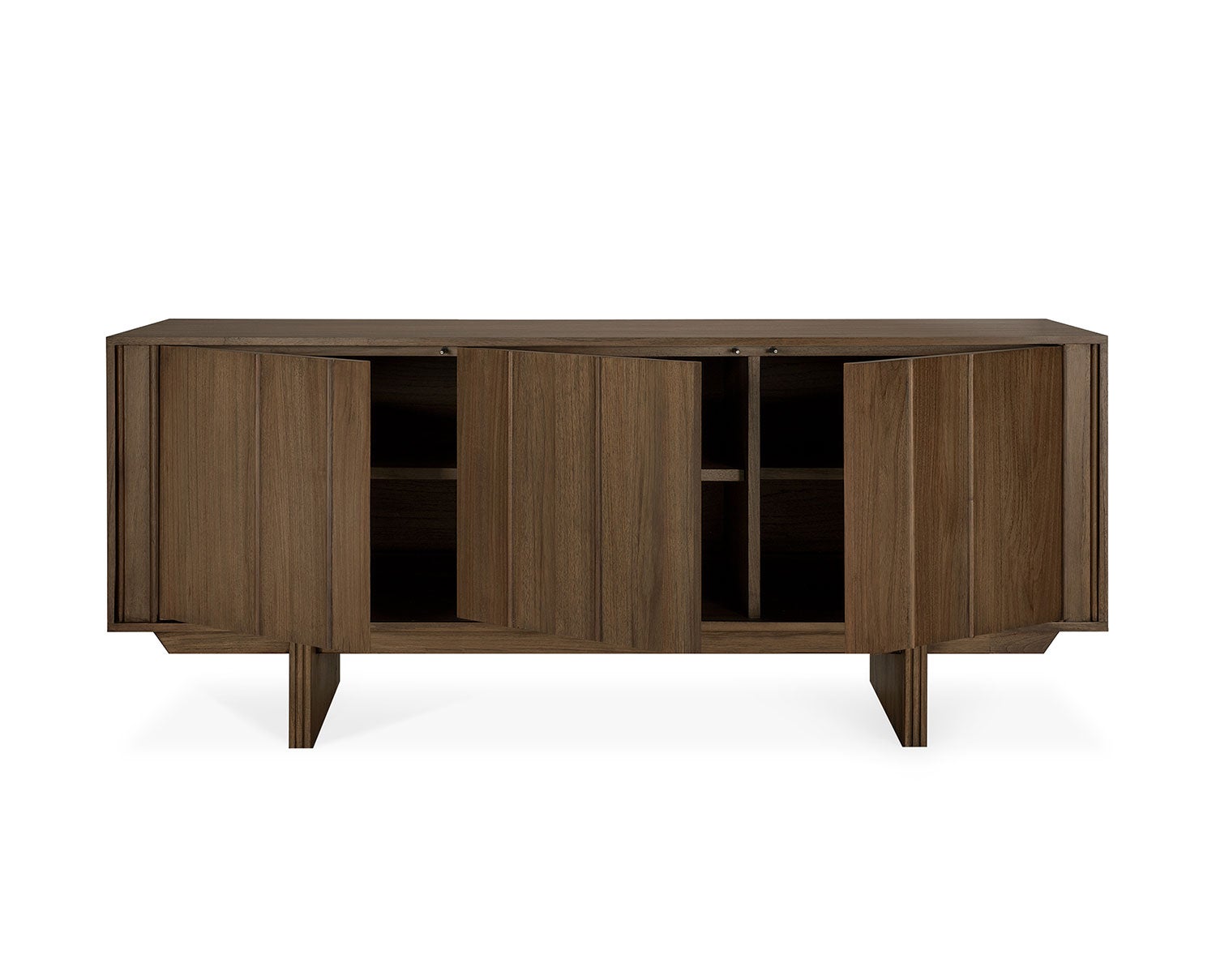 Pillar Skænk med en bredde på 169 centimeter med åbne døre