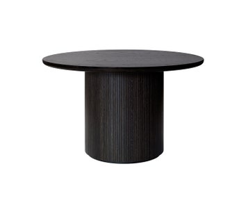 Moon_120-DiningTable_Round_120x73_Wood_Brown-BlackStainedVeneerOak_ItemNr-10048183