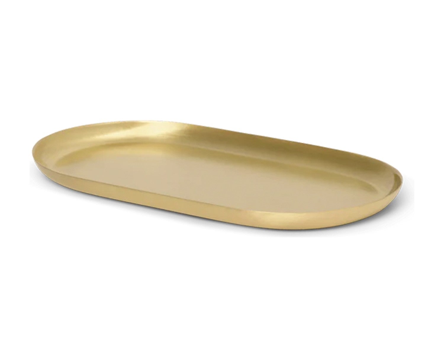 Ferm-Living-Basho-Bricka-Oval-Brass-1
