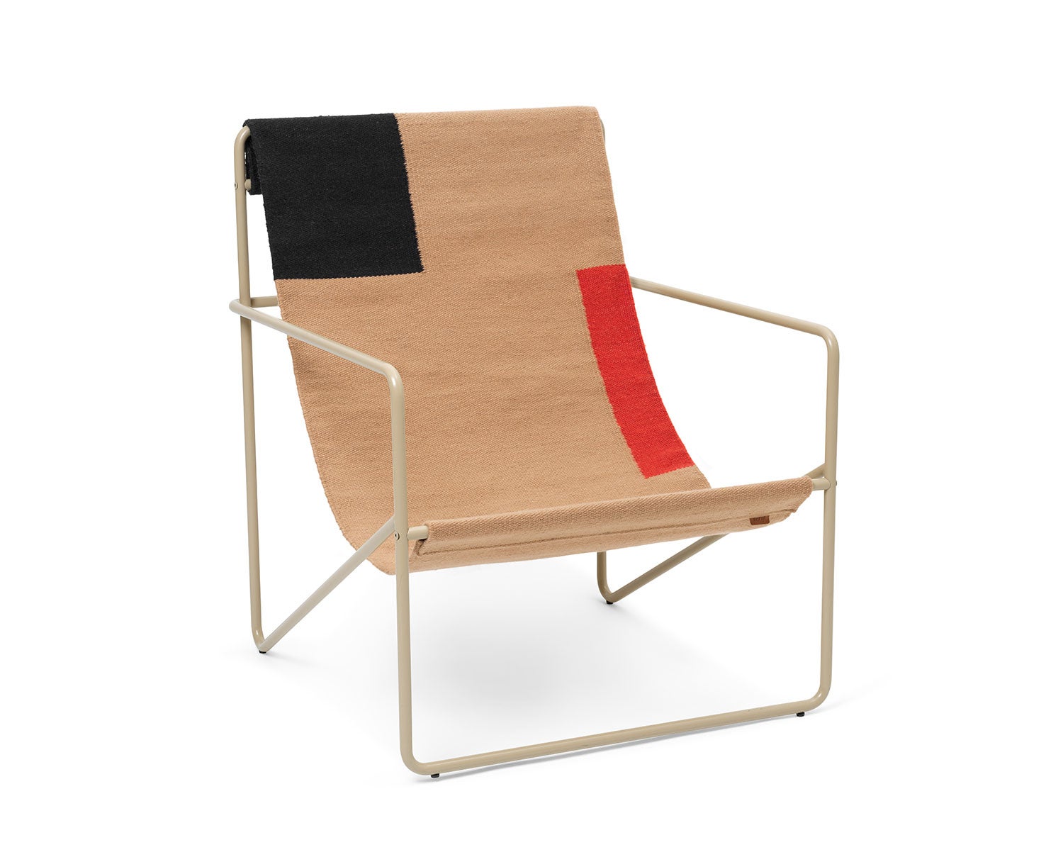 Ferm-Living-Desert-Lounge-Chair-Cashmere-Block