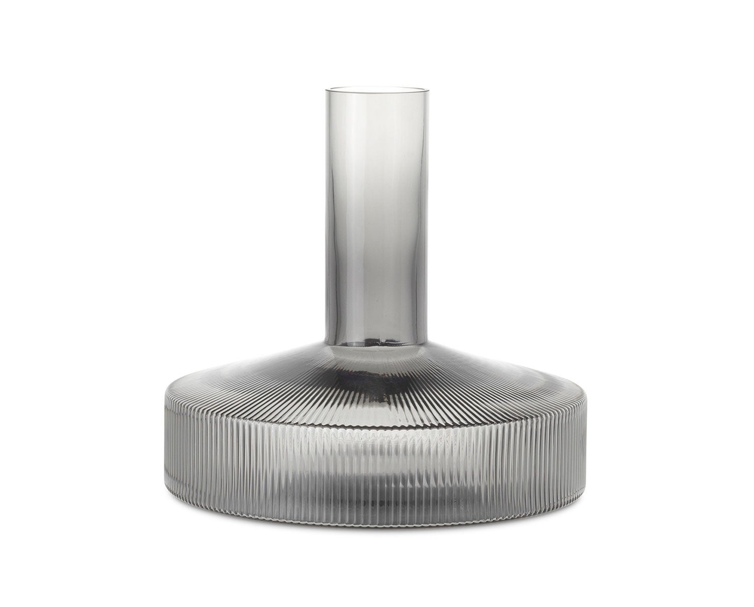 Ferm-Living-Ripple-Vinkaraff-Smoked-Grey