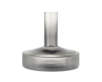 Ferm-Living-Ripple-Vinkaraff-Smoked-Grey