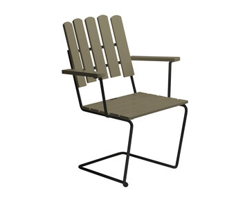 Grythyttan-A2-Fatolj-Ljusgron-Ek-Svart