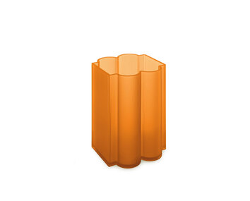 Kartell-Okra-Vase-H24-Orange-2