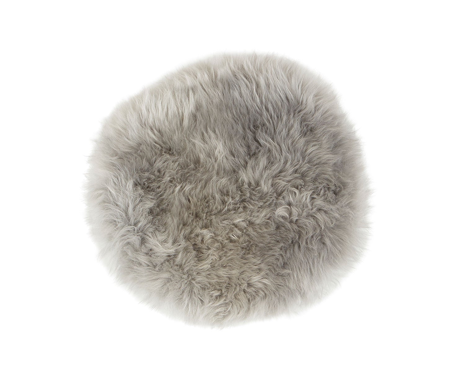 Moa-Rund-langharig-sittdyna-Ø36-gra-560-0036020