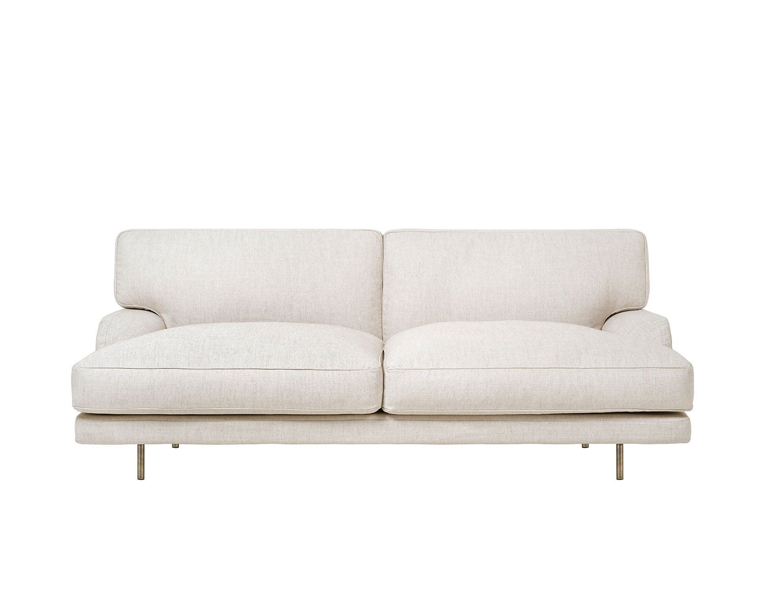 Flaneur_Sofa_2-seater_AntiqueBrass_Dedar_Chambray-024_Front