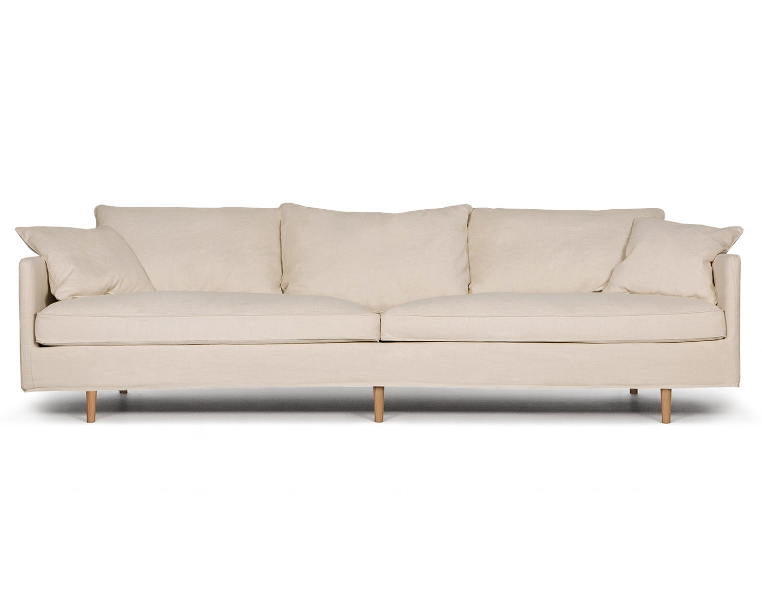 Sits Julia 4-personers sofa i stof Caleido 1419 natural