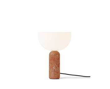 Kizu-Table-Lamp-Breccia-Pernice-Small-Light-On-White-Background