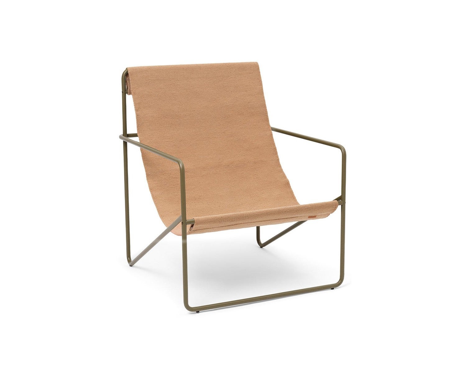 Ferm-Living-Desert-Loungestol-Olive-Sand-7186-1b