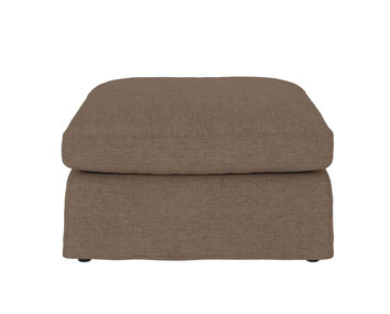 Peyton Fodskammel i stoffet Ursula 299 Brun