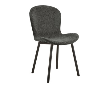 Esra Stol i stoffet Apia Mørkegrå
