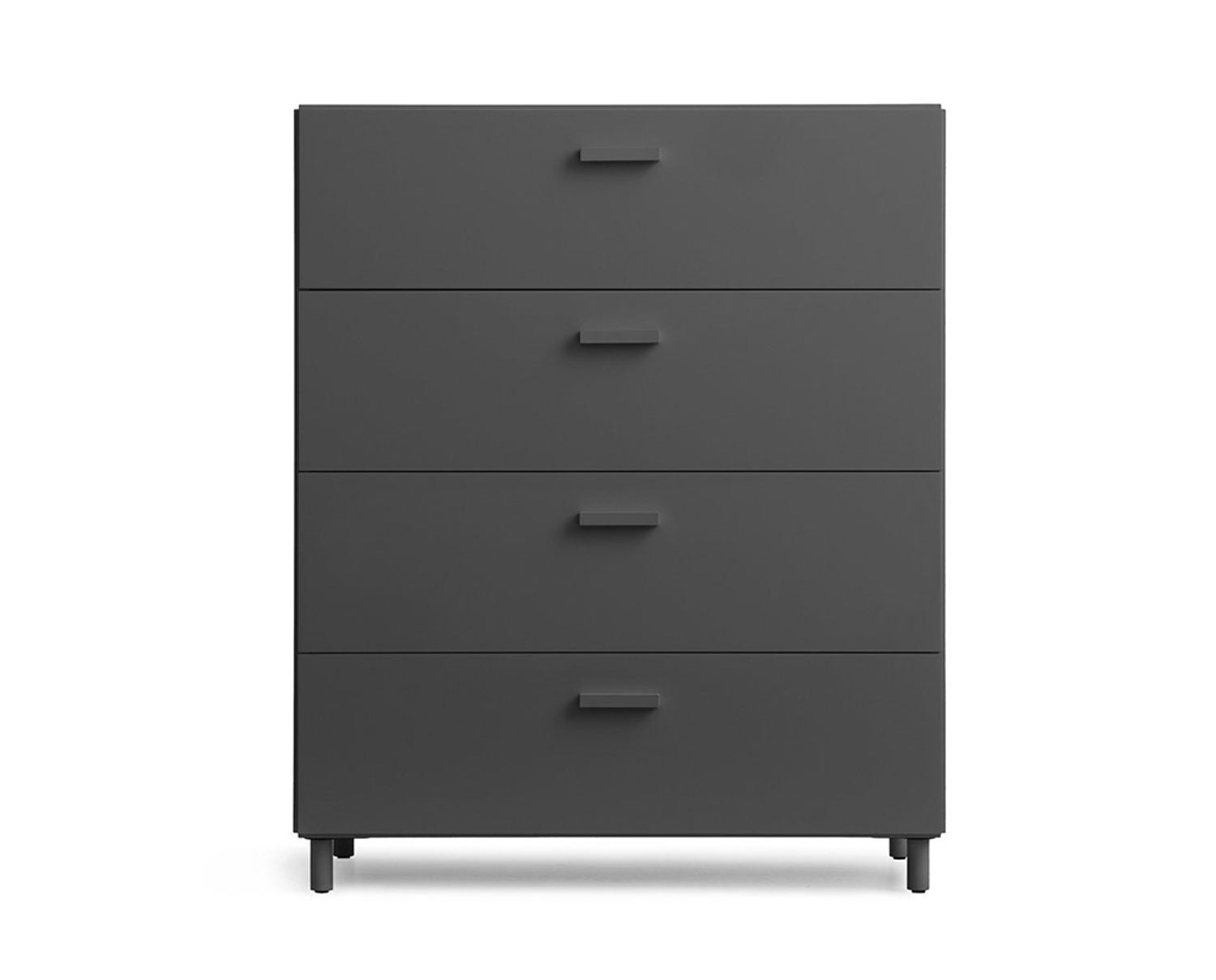 Relief Kommode Bred Grå | Ben
