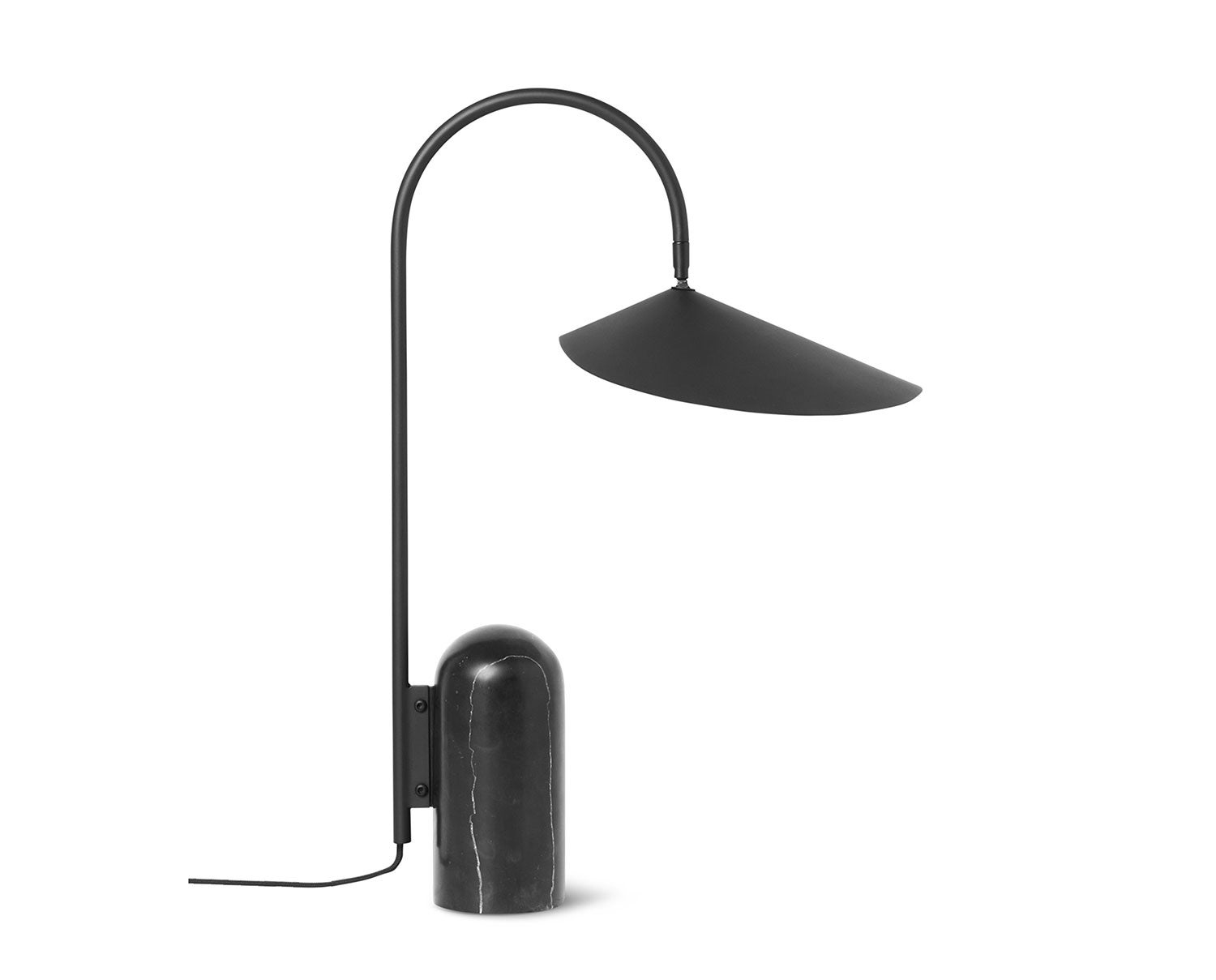 Ferm-Living-Arum-Bordslampa-Black