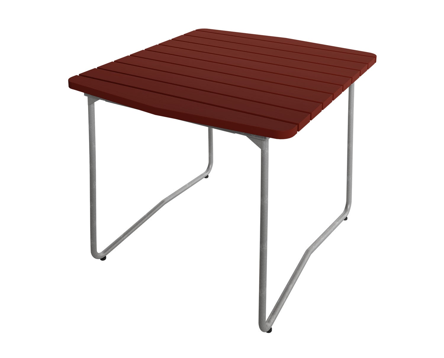 Grythyttan-Table-B31-84-Dark-Red-Oak-Hot-Dip-Galvanized