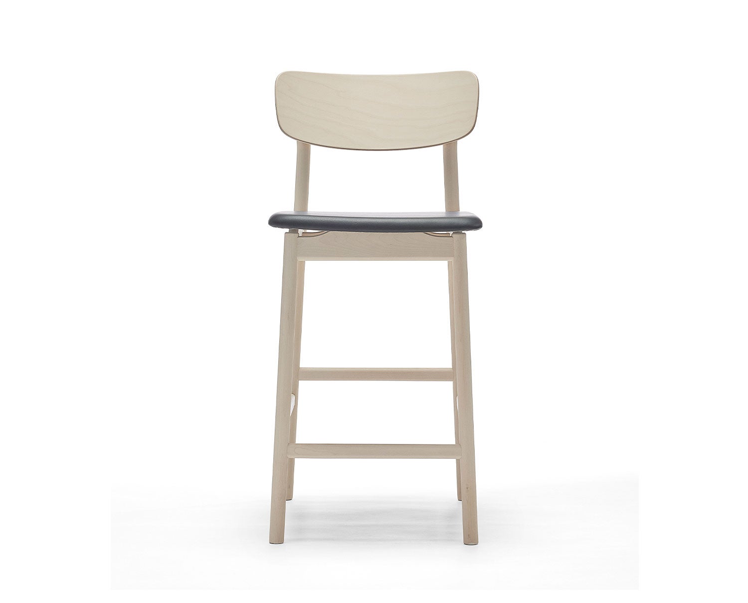 Stolab-Prima-Vista-Barstool-H65-Bright-Matt-Lacquer-Elmosoft-99999-Black