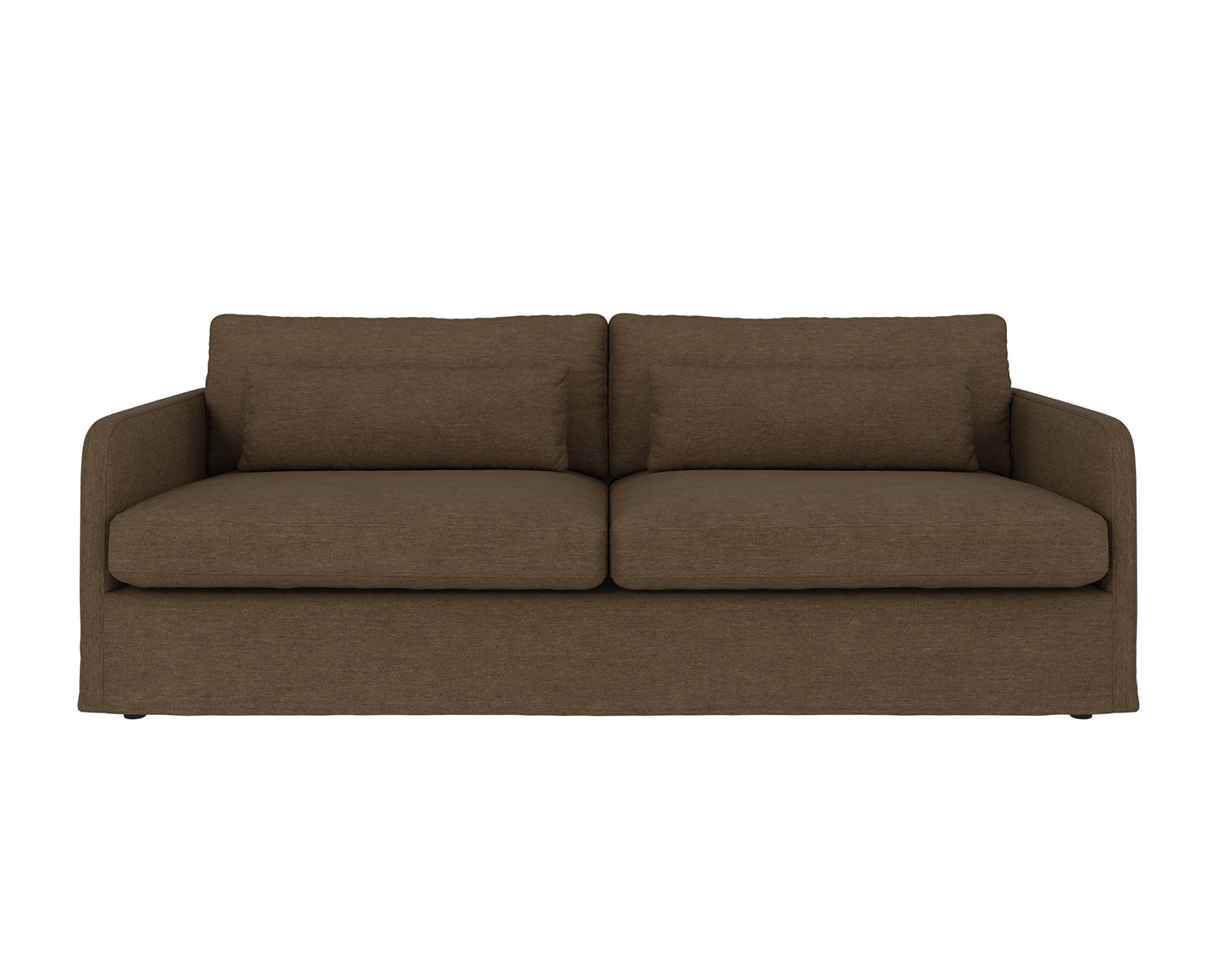 Peyton Sofa 3-pers. i stoffet Ursula 514 Grøn-Brun