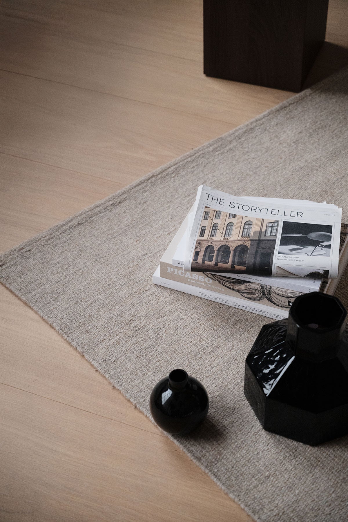 Rowico-Moorfields-Wool-Rug-200x290-Beige-Lifestyle