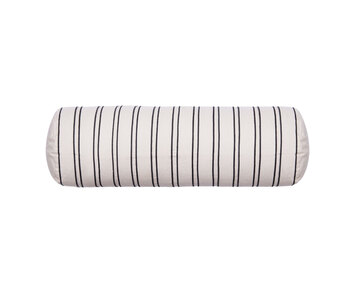 Ferm-Living-Twill-Bolster-Cushion-Off-White-Black