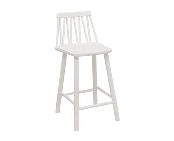 Zigzag-juniorstol-vit-hansk