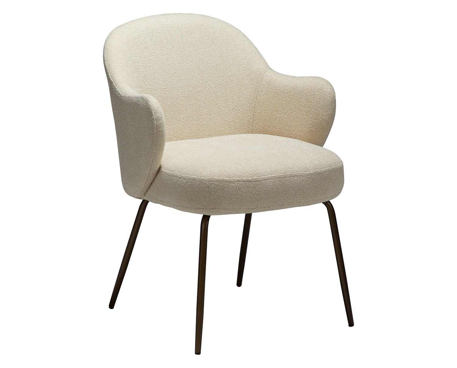 Bae-Karmstol-Frosted-Almond-Boucle-Brass