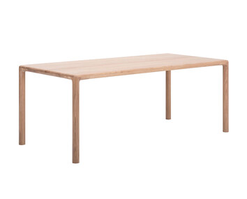 Derven Spisebord 200x90 i hvidolieret eg