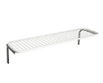 Essem-Classic-Skohylla-Enkel-Vit-Krom-100CM