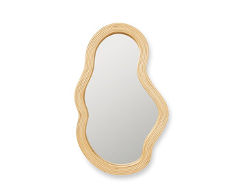 Ferm-Living-Pond-Mirror-Medium-Rattan