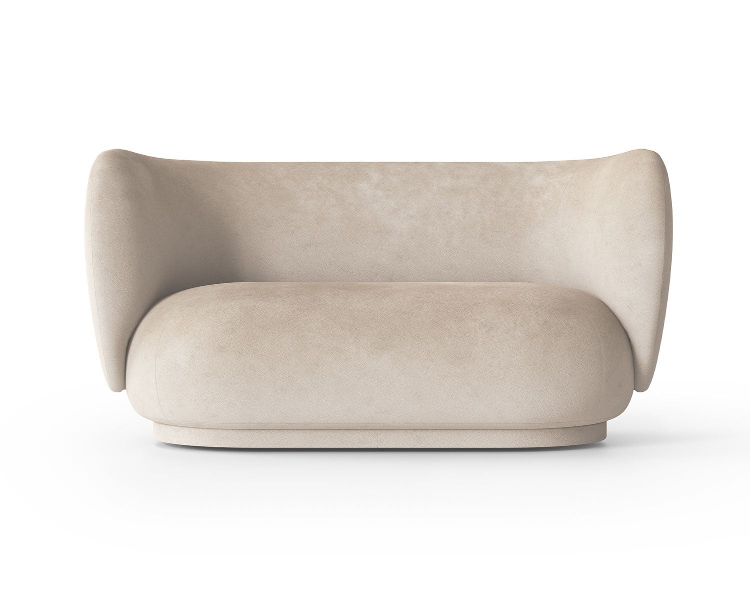 Ferm-Living-Rico-Sofa-2-Seater-Faded-Velvet-Sand
