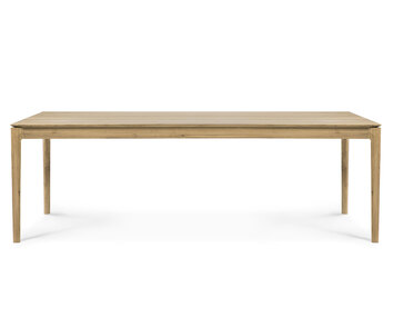 Bok Spisebord 240x100 i lakeret eg