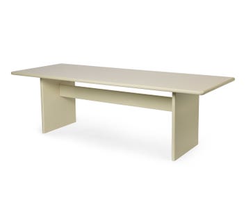 Ferm-Living-Rink-Dining-Table-Large-Eggshell