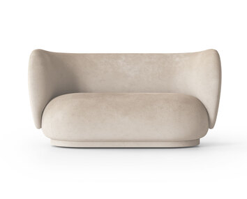 Ferm-Living-Rico-Sofa-2-Seater-Faded-Velvet-Sand