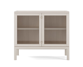 Stolab-Prio-Cabinet-H80-Glass-White-Oil-Birch