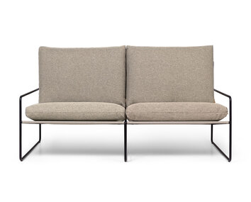 Ferm-Living-Desert-2-Seater-Black-Dolce-Dark-Sand