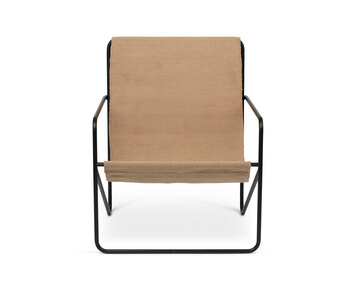 Ferm-Living-Desert-Lounge-Chair-Black-Sand