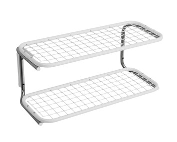 Essem-Classic-Skohylla-Dubbel-Vit-Krom-60CM