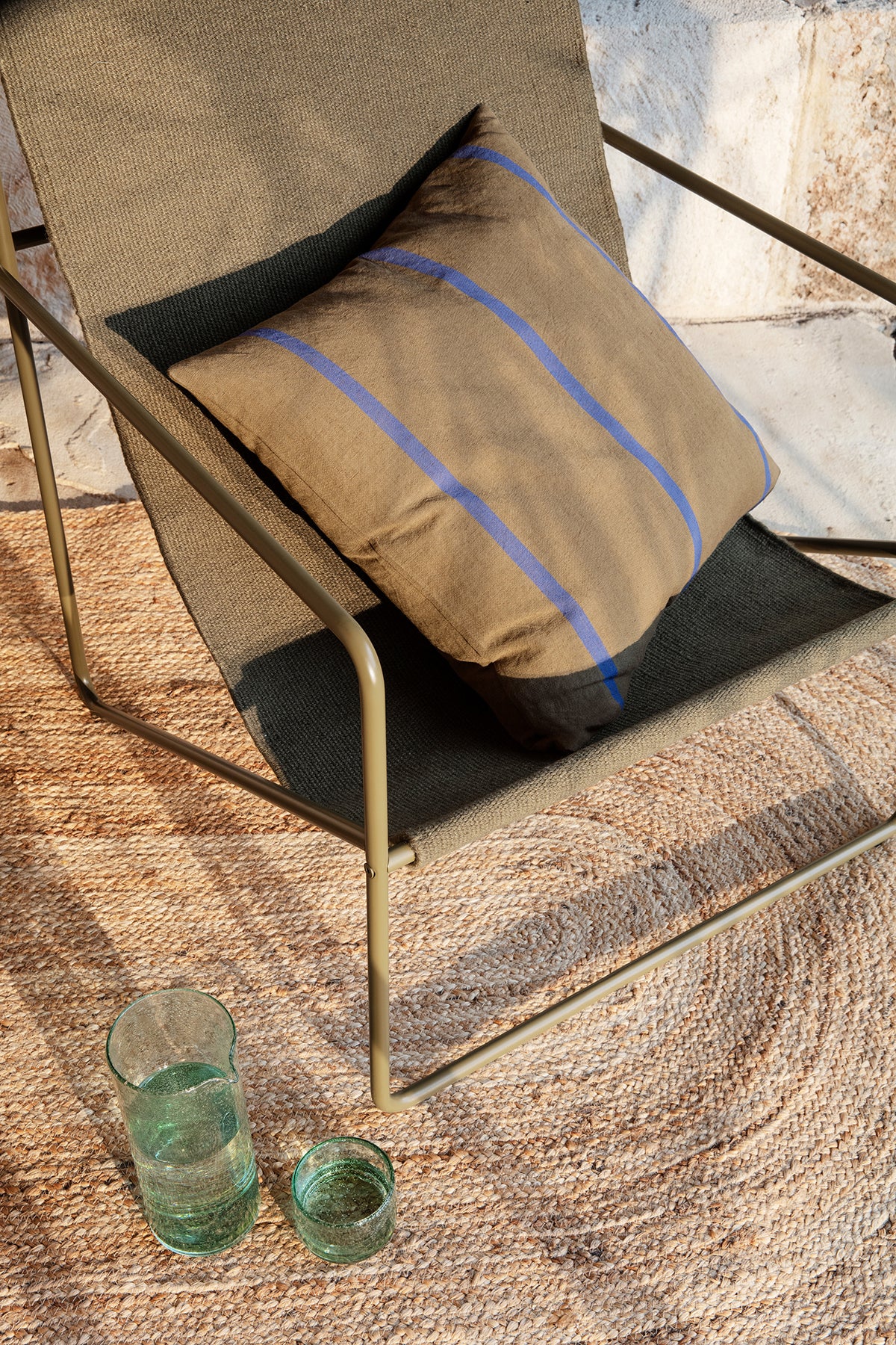Ferm-Living-Desert-Lounge-Chair-Olive-Olive-Lifestyle