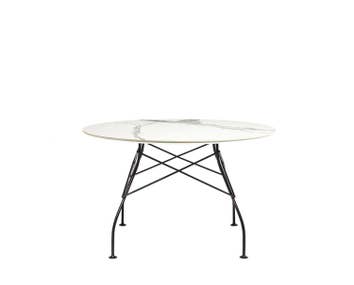 Glossy-Marble-Black-White-marble-Kartell