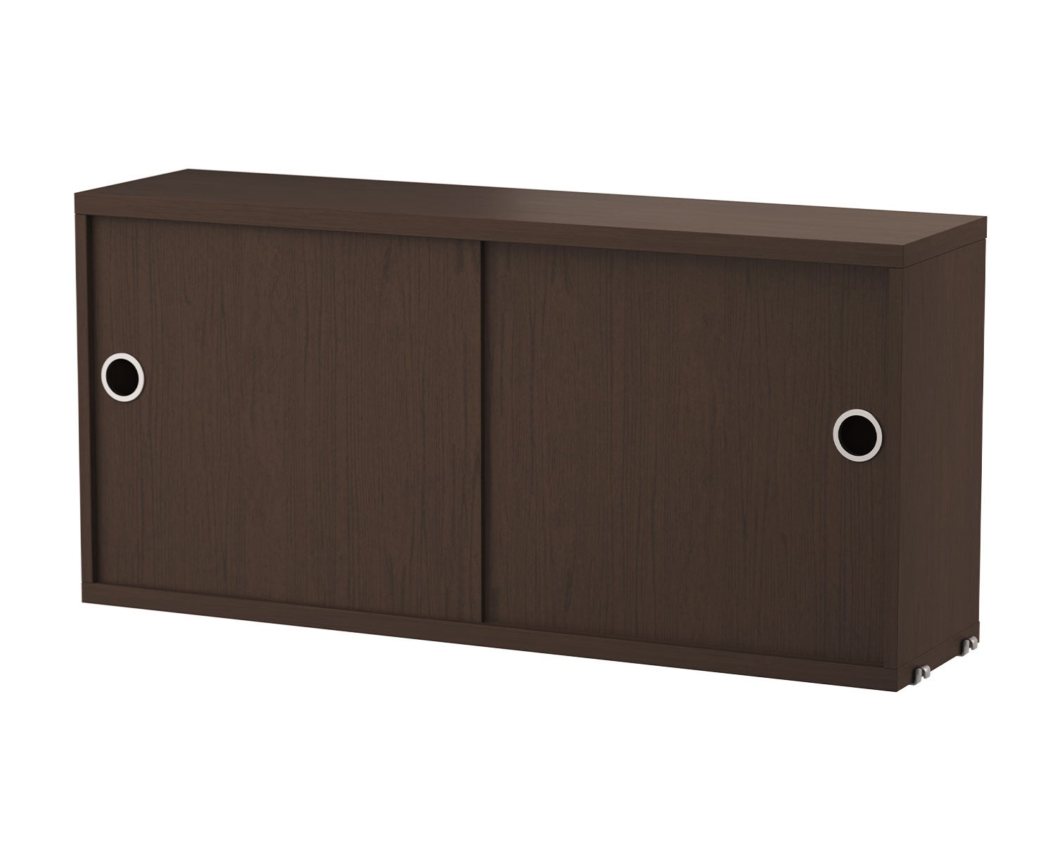 String-Cabinet-Sliding-Doors-78x20-Dark-Oak