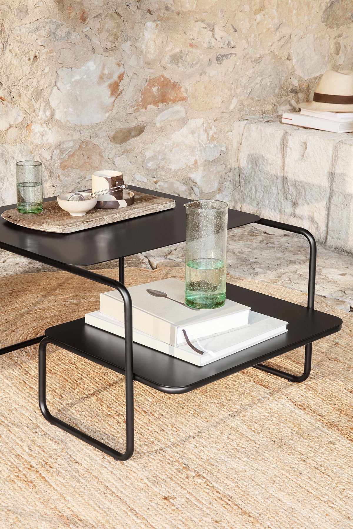 Ferm-Living-Level-Coffee-Table-Black-Lifestyle-2