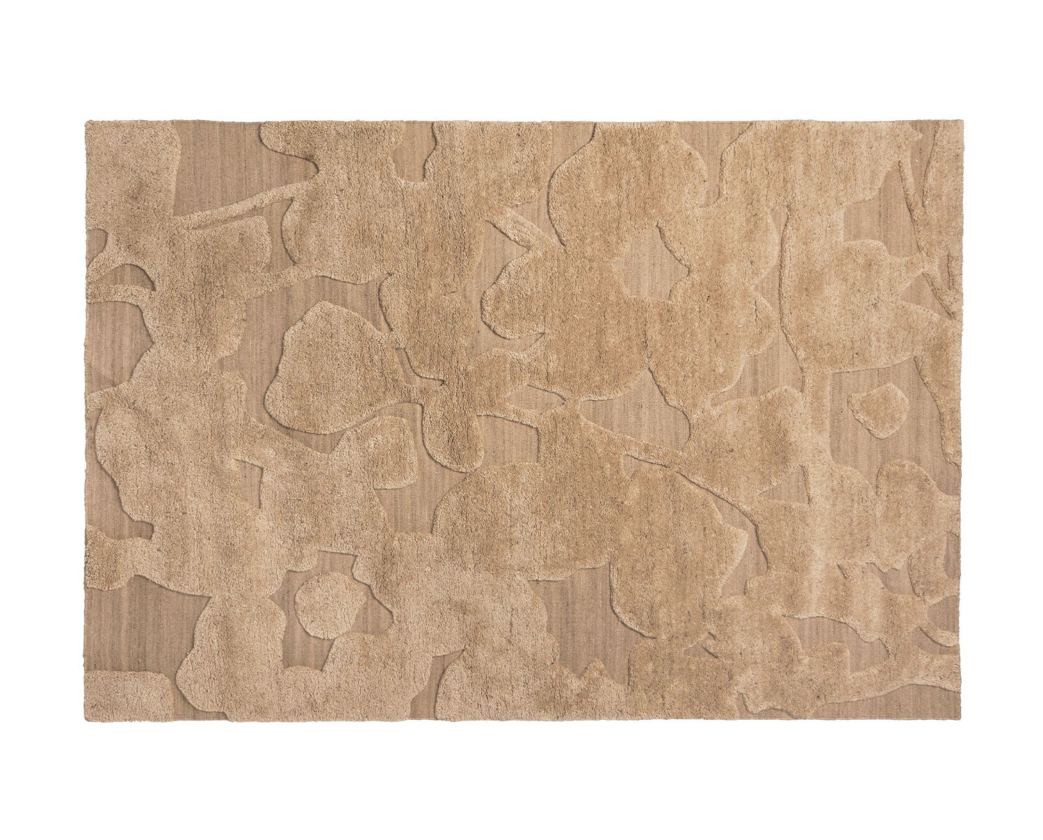 Cilla Tæppe 170x240 i farven Tan