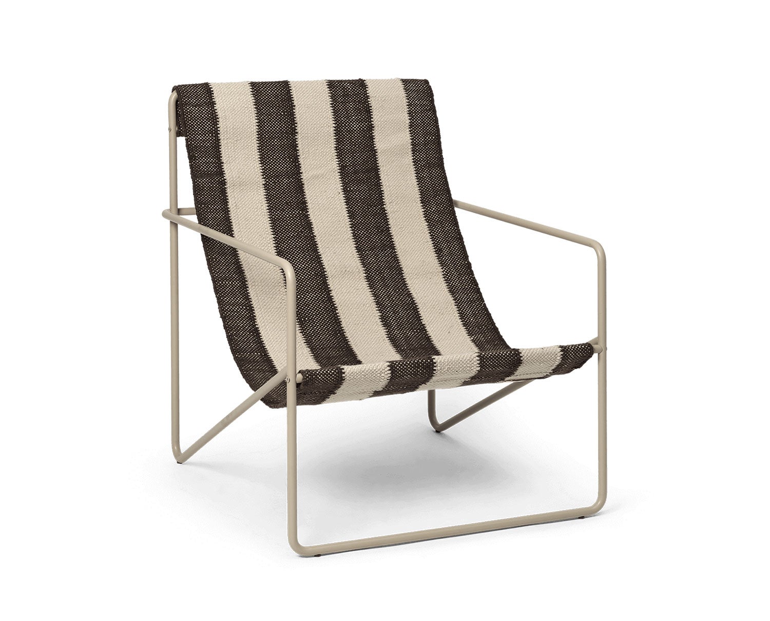 Ferm-Living-Desert-Lounge-Chair-Cashmere-Off-White-Chocolate