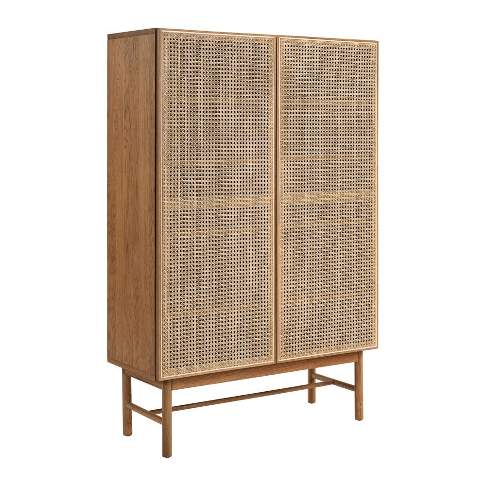 Raqcuet-Skåp-Vitrin-Oljad-Ek