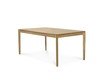 Bok Spisebord 160-240x90 i lakeret eg