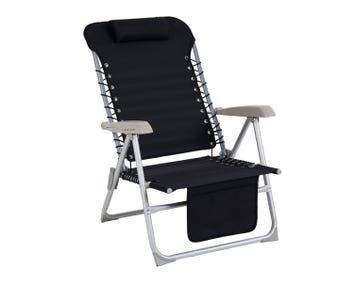 Brafab-Ulrika-Strandstol-Svart