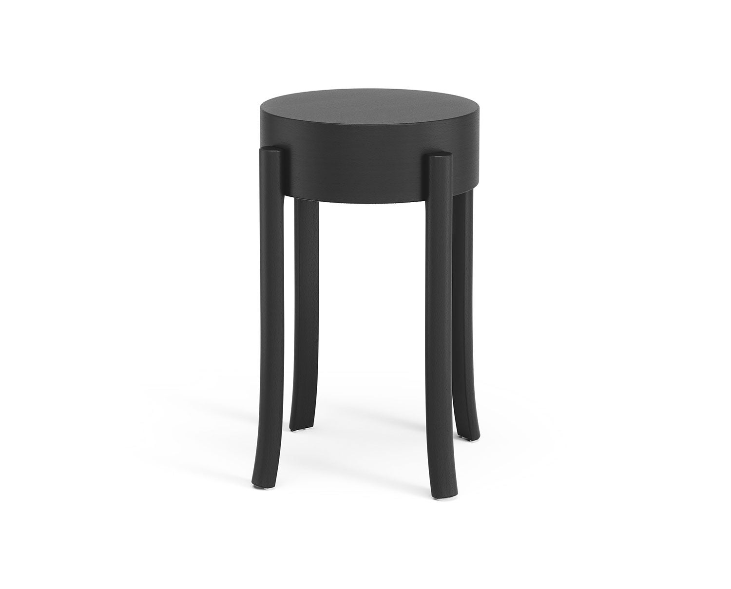 Swedese-Avavick-Stool-Beech-Black-Stained