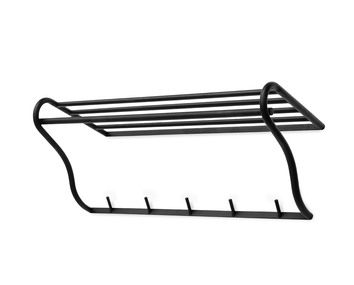 Town-hatthylla-metall-svart